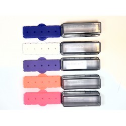  Burbutler Bundle (5) 5 hole White-Pink-Purple-Blue-Orange