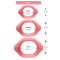  VisionButler PINK Combo Large Medium Small