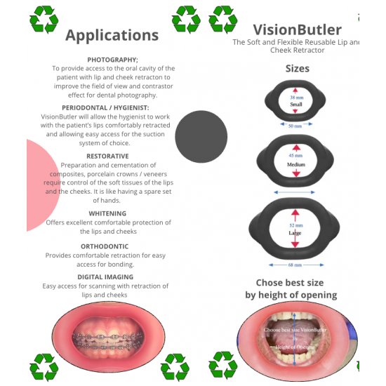  VisionButler Combo Pack x5 (Pink Medium)